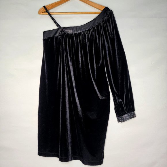 CYNTHIA ROWLEY Velvet Dress - Picture 1 of 7